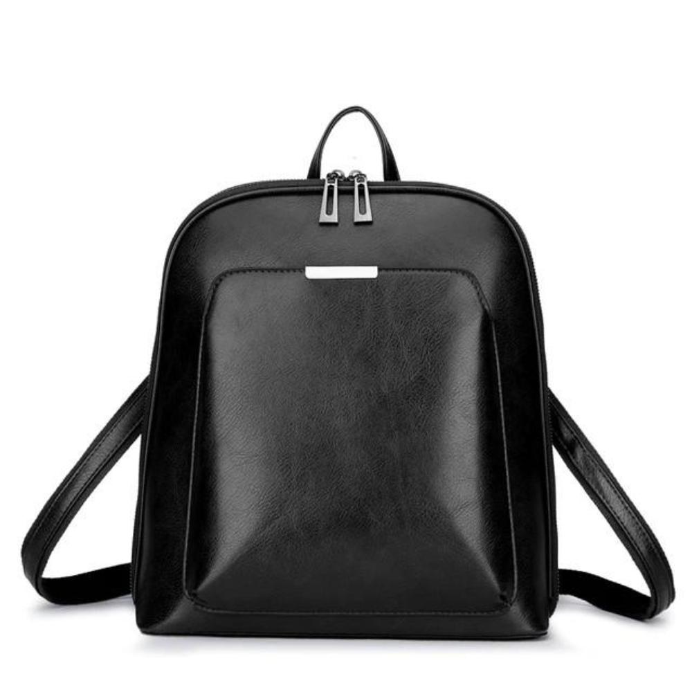 Stella | Klassischer Doppelzip-Rucksack im schlichten Design