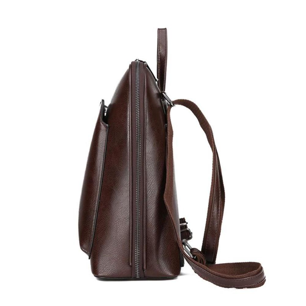 Stella | Klassischer Doppelzip-Rucksack im schlichten Design