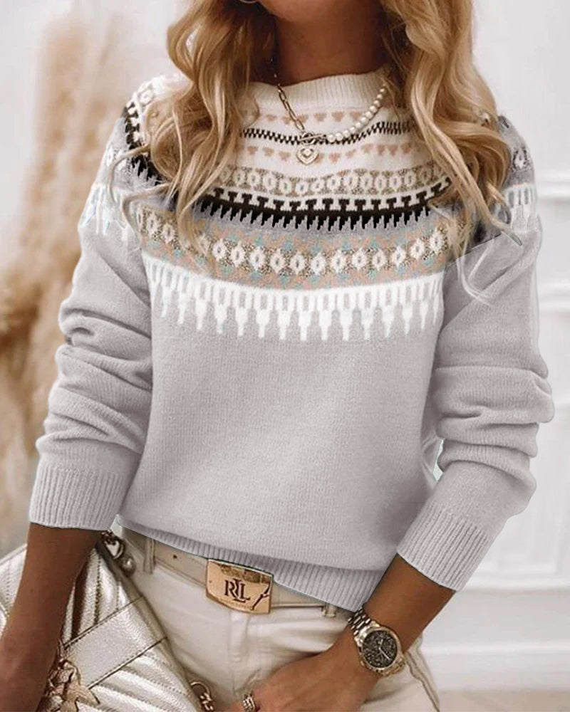 Fabienne | Nordische Strick Pullover