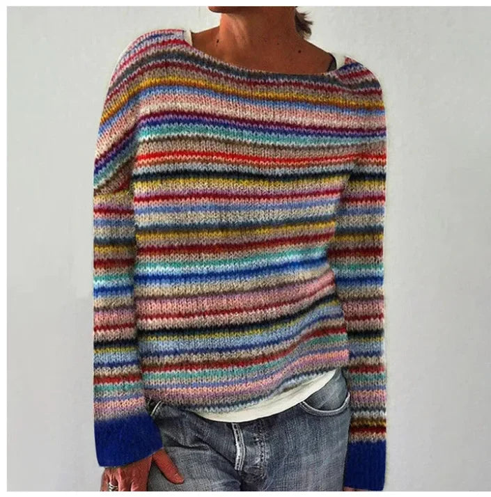 Amandine | Strickpullover für den Herbst mit Mustern