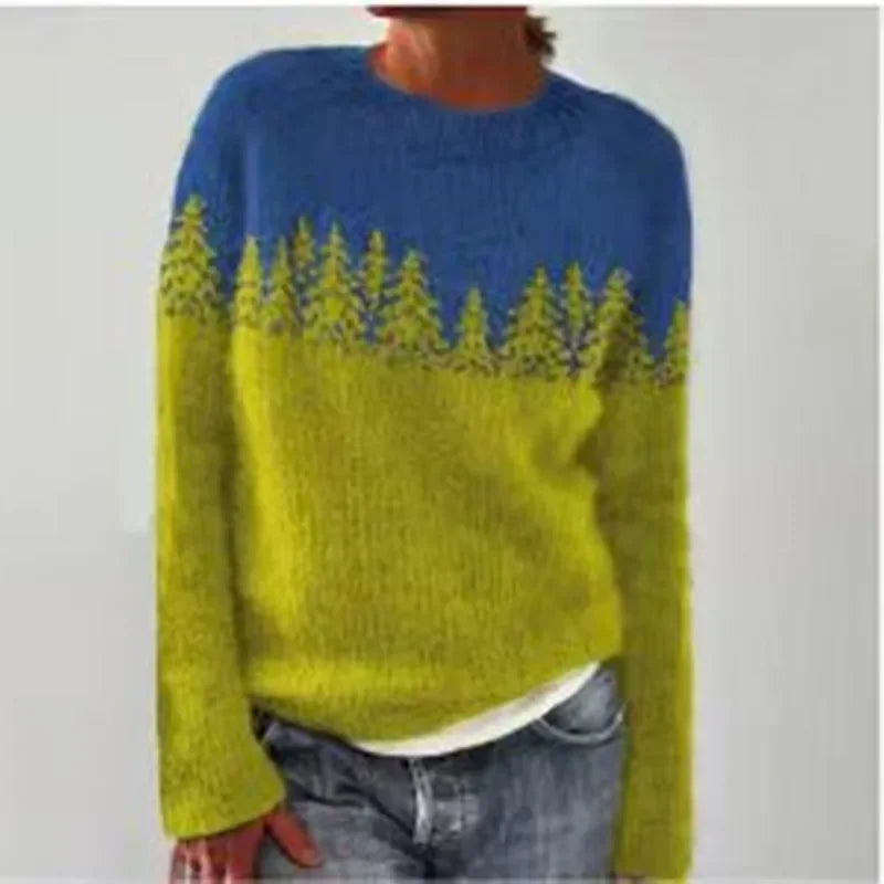 Amandine | Strickpullover für den Herbst mit Mustern