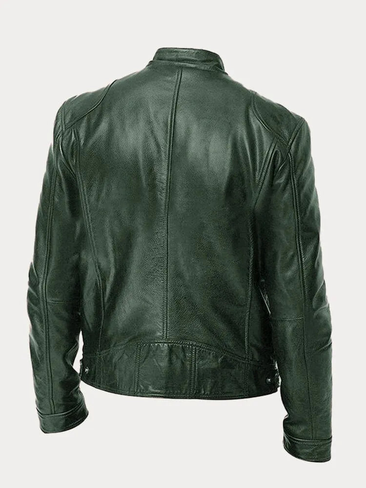 Tobias™ – Lässige Lederjacke: Zeitloser Stil und Komfort