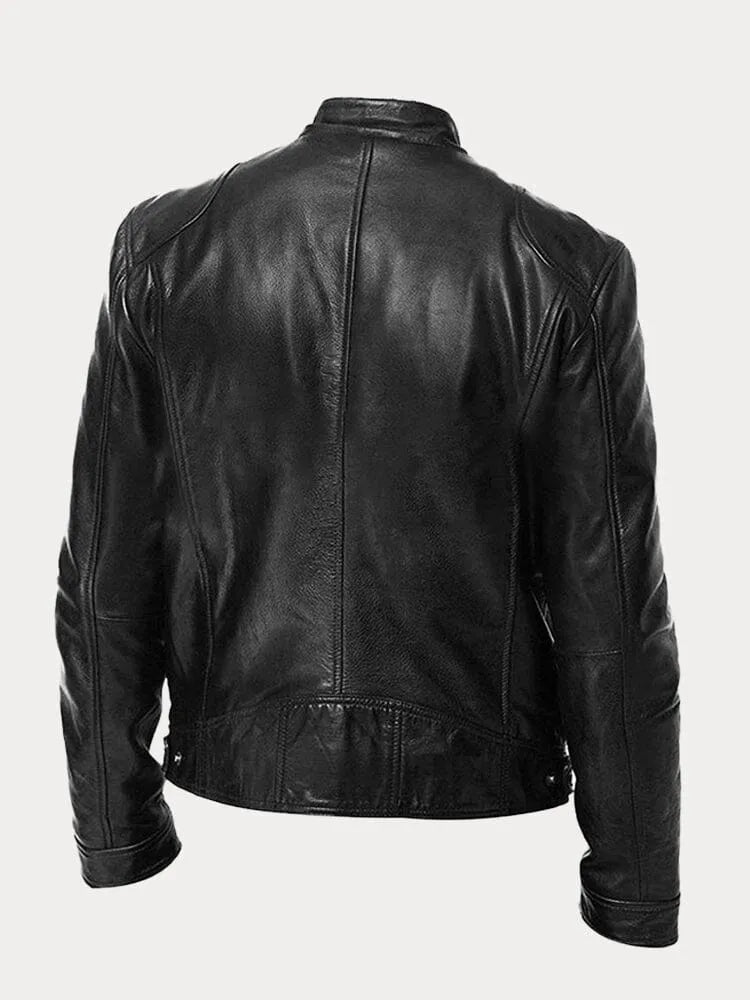 Tobias™ – Lässige Lederjacke: Zeitloser Stil und Komfort