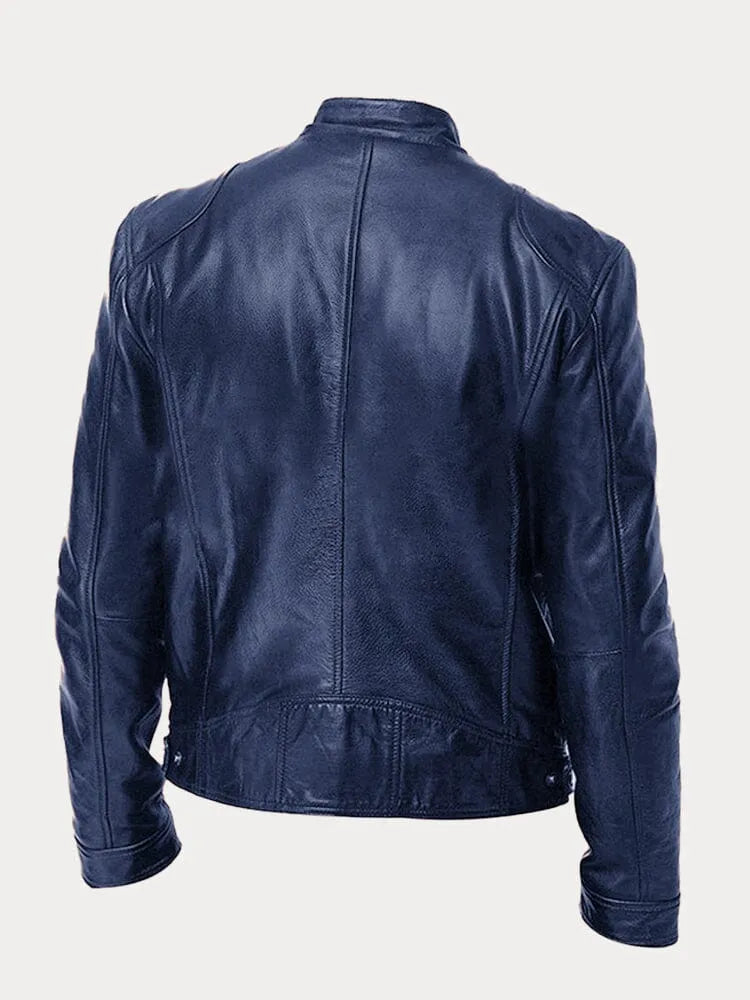 Tobias™ – Lässige Lederjacke: Zeitloser Stil und Komfort
