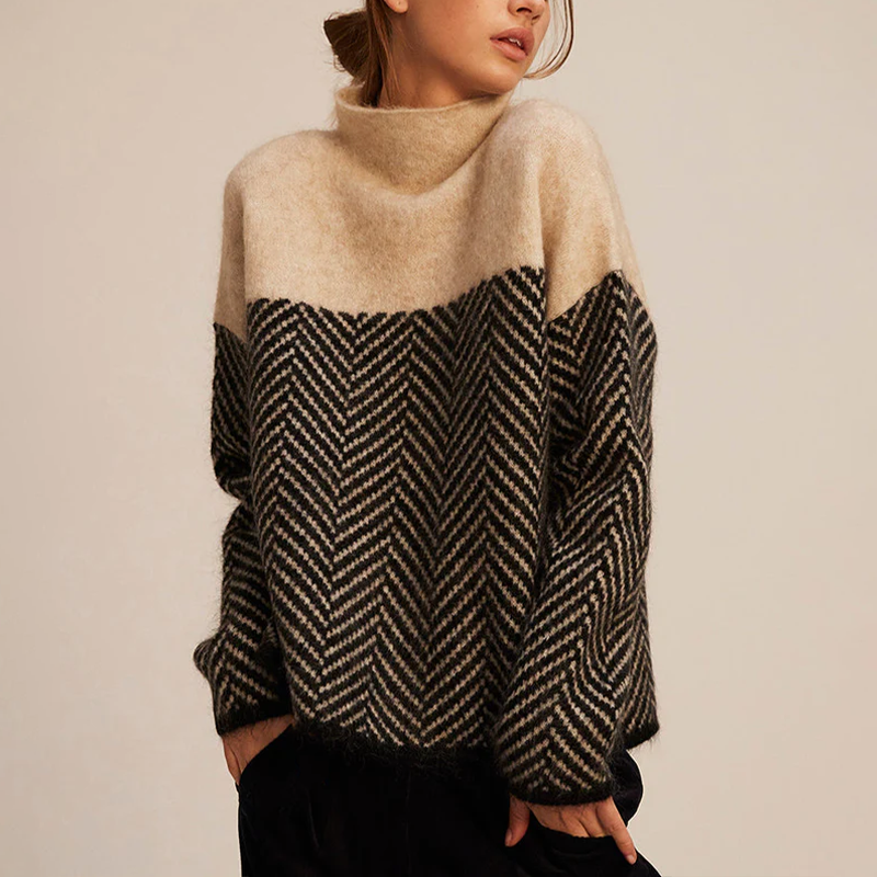 Isabelle | Pull Mit Stehkragen