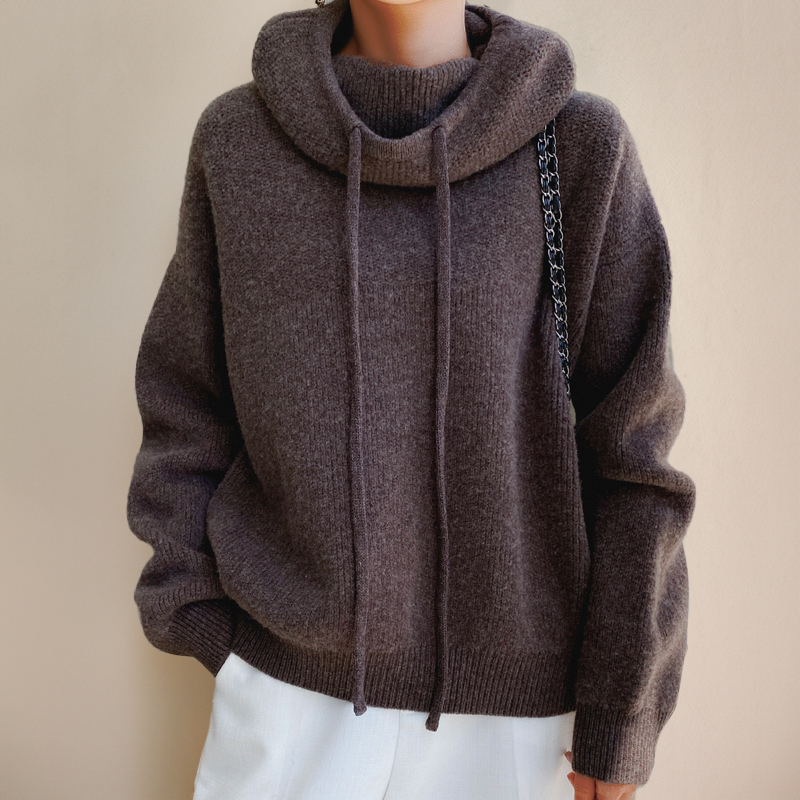 Laure | Die Strick Hoodie