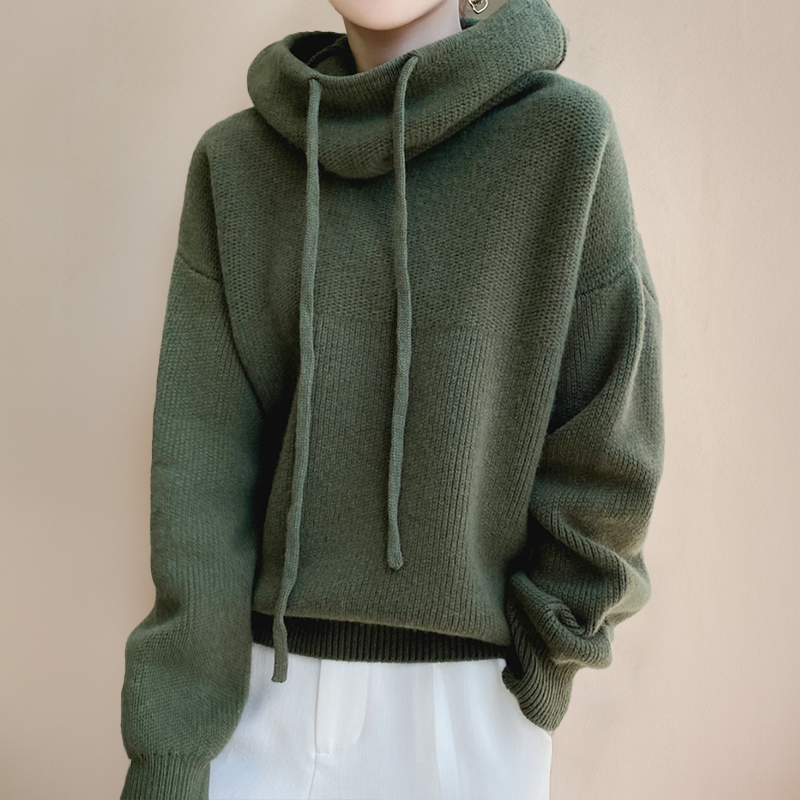 Laure | Die Strick Hoodie