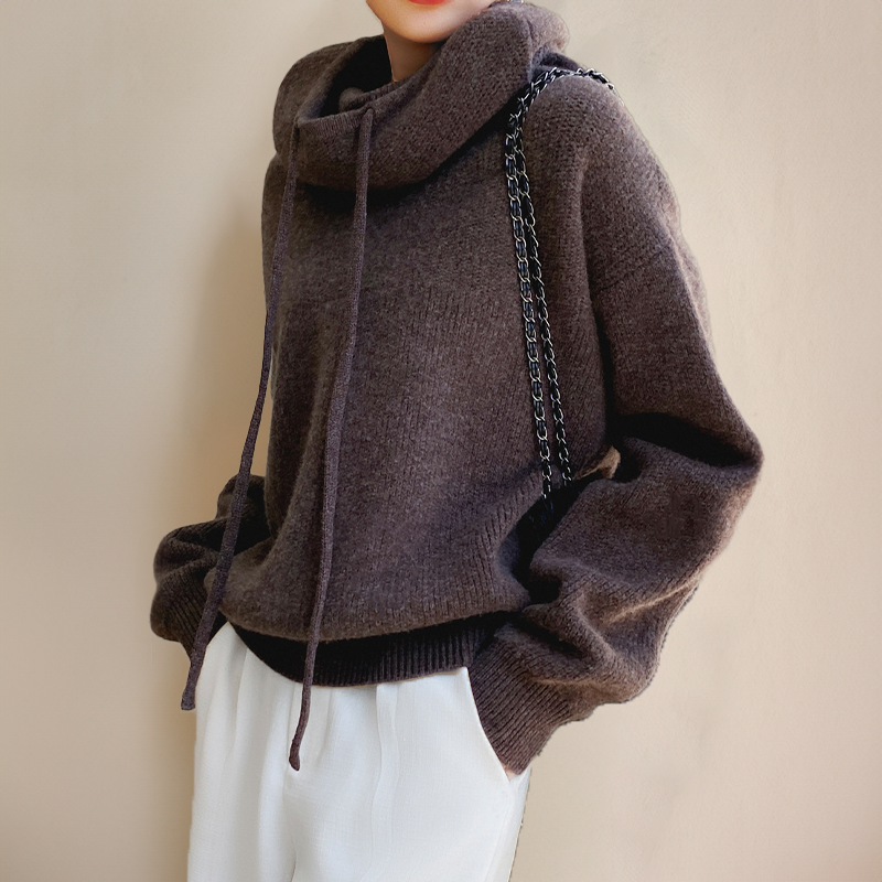 Laure | Die Strick Hoodie