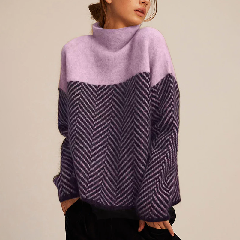 Isabelle | Pull Mit Stehkragen