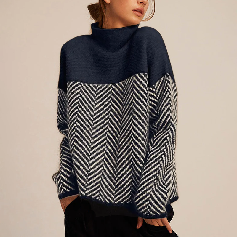 Isabelle | Pull Mit Stehkragen