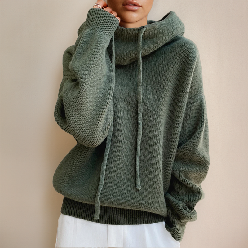 Laure | Die Strick Hoodie