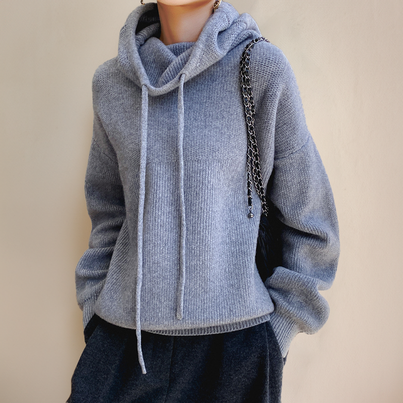 Laure | Die Strick Hoodie