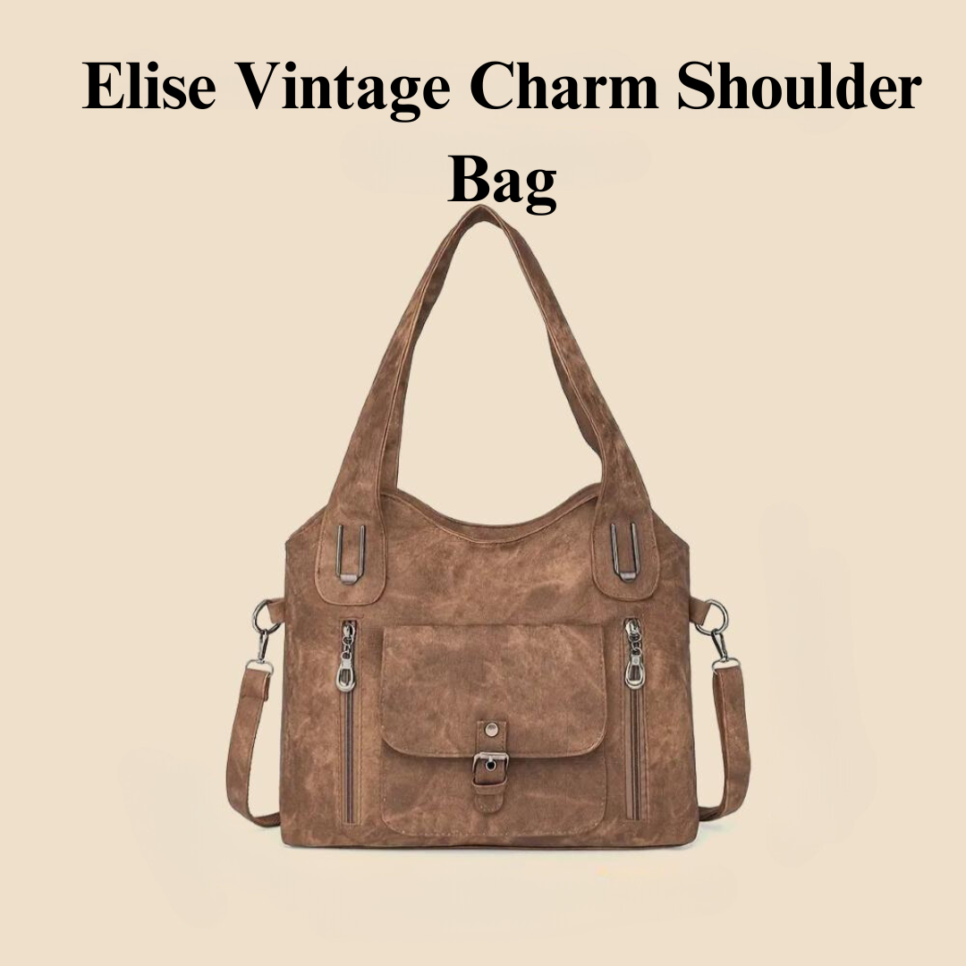 Elise | Vintage Charme Schultertasche