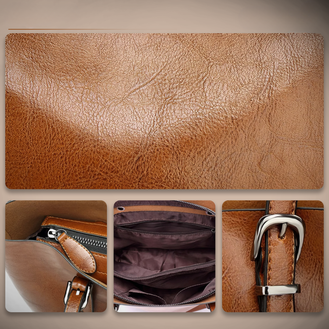 Nicole | Beliebte Vintage-Schultertasche