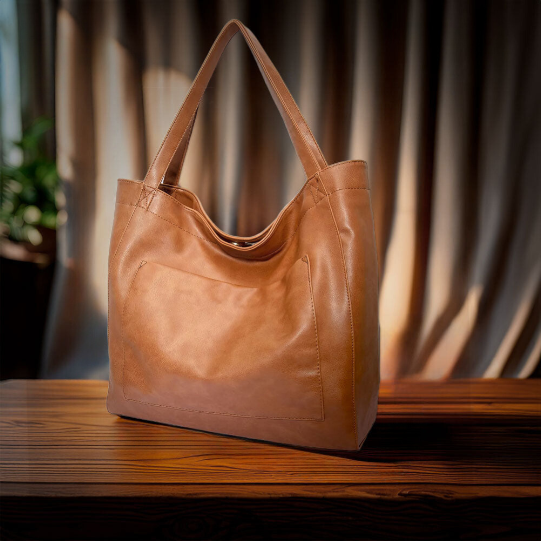 Maya | Groß und luxuriöses weiches Schultertasche