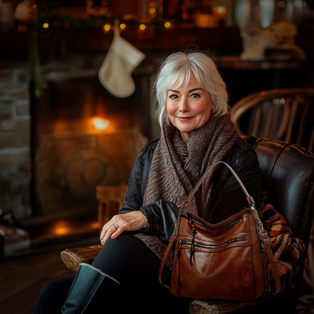 Muriel | Vintage Charm Schultertasche
