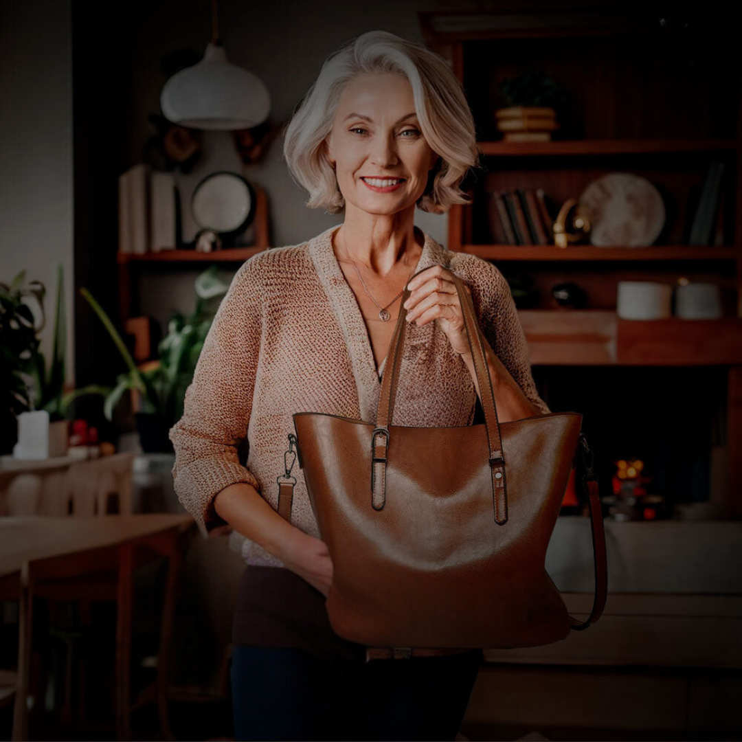 Nicole | Beliebte Vintage-Schultertasche