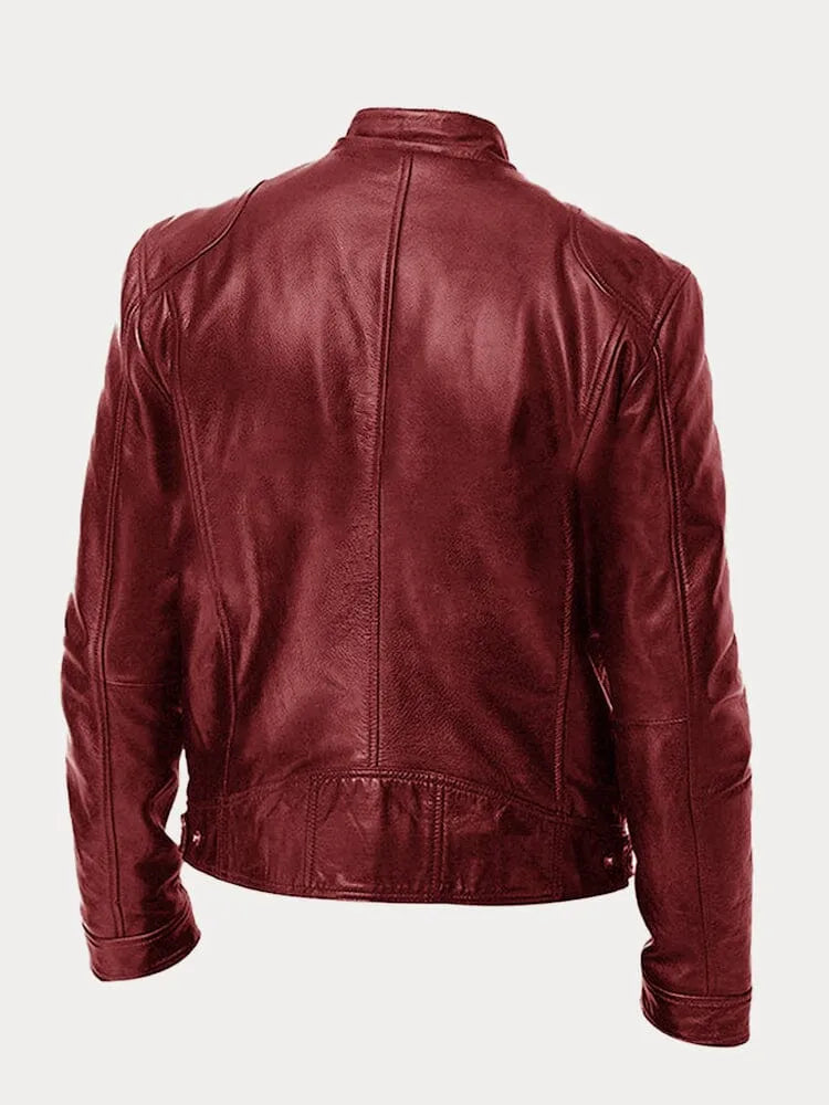 Tobias™ – Lässige Lederjacke: Zeitloser Stil und Komfort